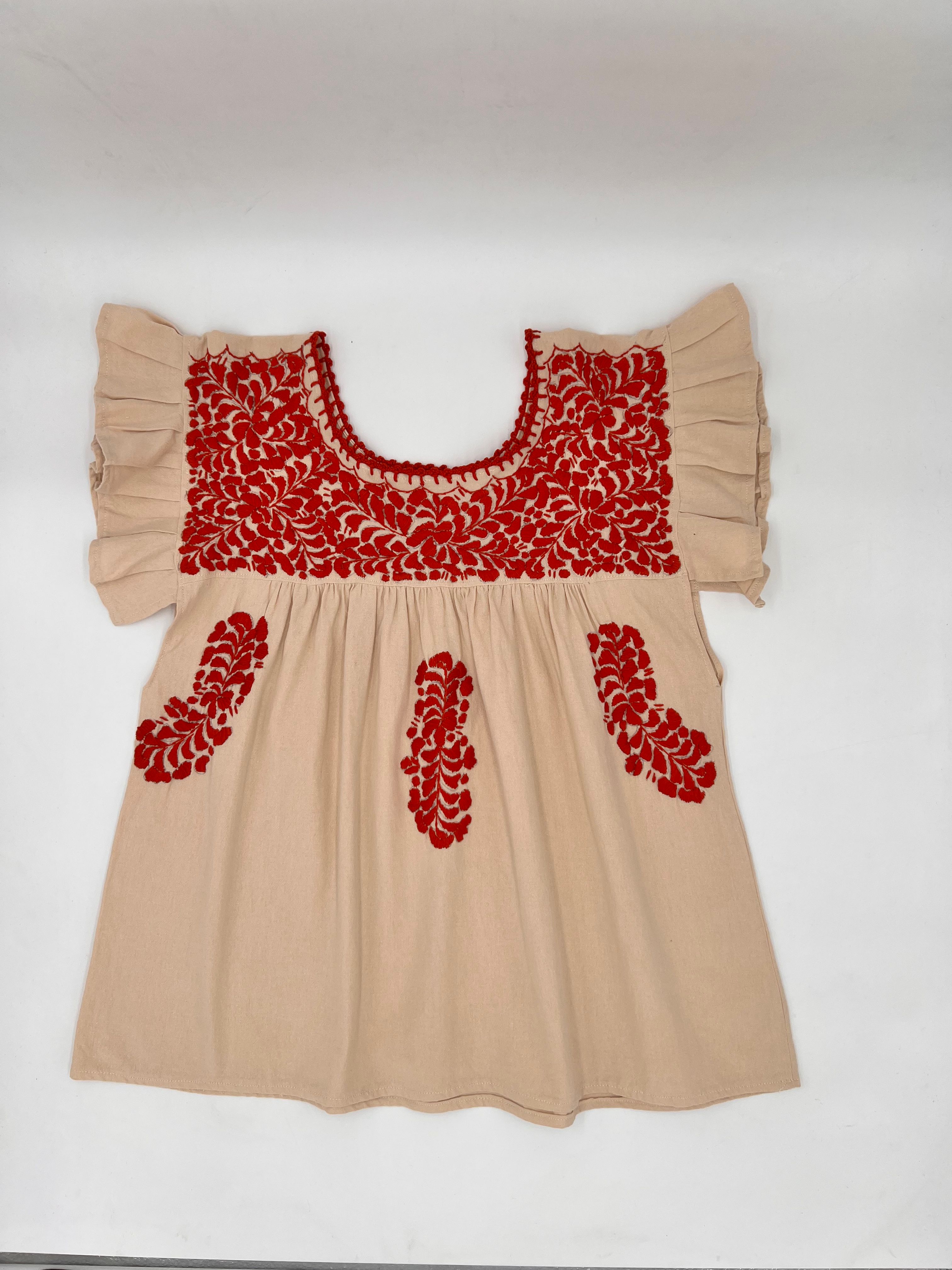 Blusa Mariposa Natural