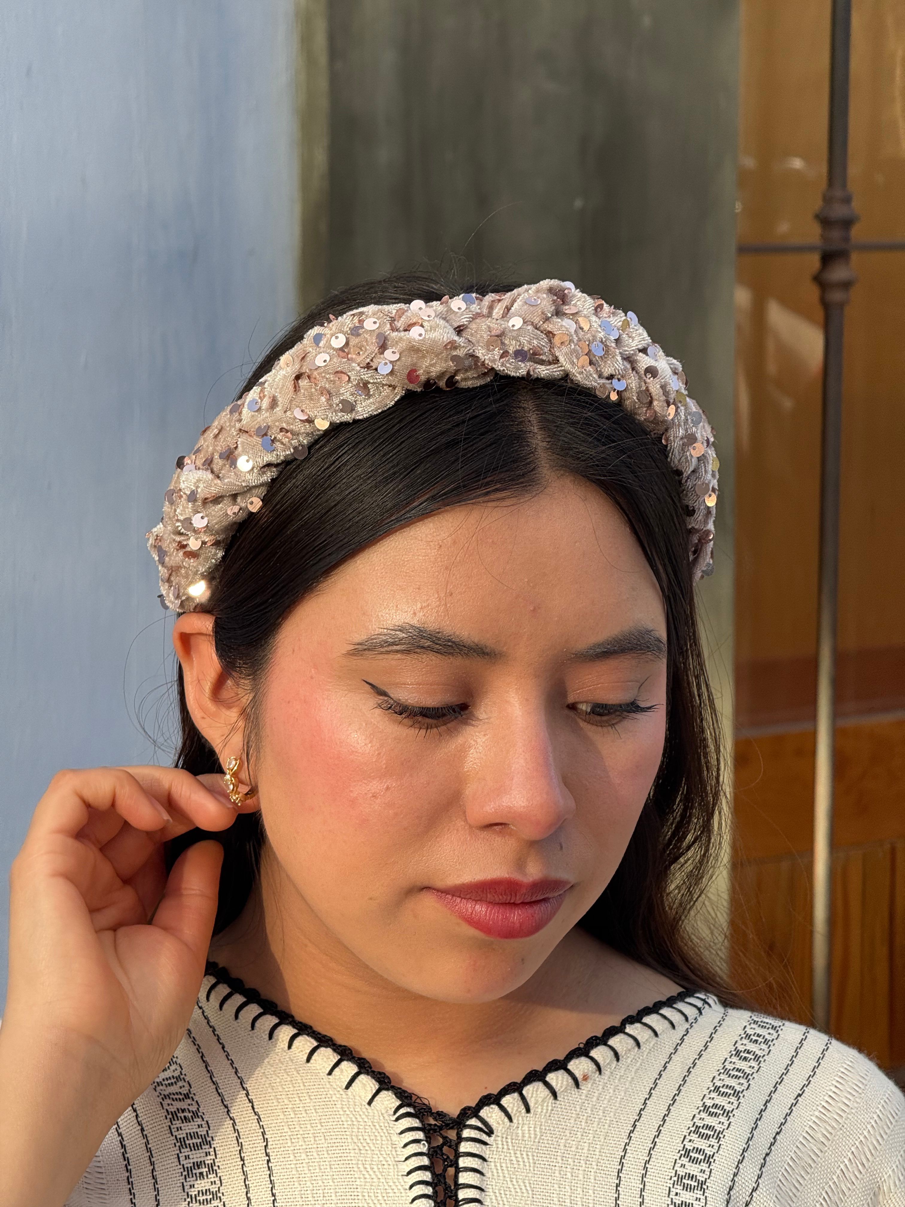 Diadena Lentejuelas  Nude